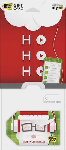  Best Buy® - $50 Holiday Santa Ho Ho Ho Gift Card