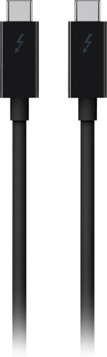  Belkin - 1.6' USB Type C-to-USB Type C Thunderbolt 3 Cable - Black