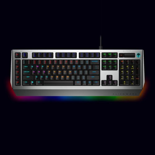 Alienware Pro AW768 Wired Gaming Mechanical Brown Switch Keyboard with RGB Backlighting - Black, silver HOW TO BUY