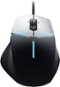 Alienware - AW558 Advanced Wired Optical Gaming Mouse with RGB Lighting - Wired - Black/silver-Front_Standard