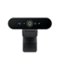 Logitech - Brio Ultra HD Pro 4096 x 2160 Business Webcam with RightLight 3 and Noise-Cancelling Dual Mics - Black-Front_Standard