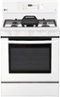 LG - 5.4 Cu. Ft. Freestanding Gas Convection Range - Smooth White-Front_Standard