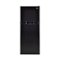 Haier - 9.8 Cu. Ft. Top-Freezer Refrigerator with Adjustable Spill-Proof Glass Shelves - Black-Front_Standard
