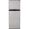 Haier - 9.8 Cu. Ft. Top-Freezer Refrigerator - Stainless Steel-Front_Standard 