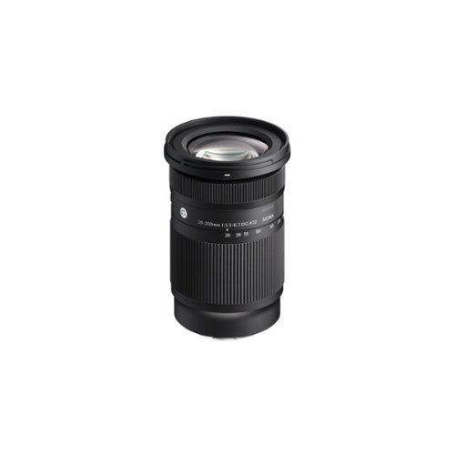 Sigma 20 200mm F3.5 6.3 DG Contemporary Lens (Sony E Mount) Black