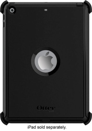  OtterBox - Defender Series Case for Apple® iPad, Apple® iPad 5th/6th Gen - Black