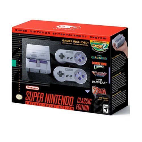 Super Nintendo Entertainment System: Super NES Classic Edition - Gray