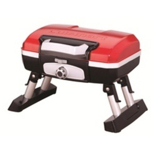  Cuisinart - Cgg-180T Gourmet Portable Tabletop Gas Grill - Red/Black