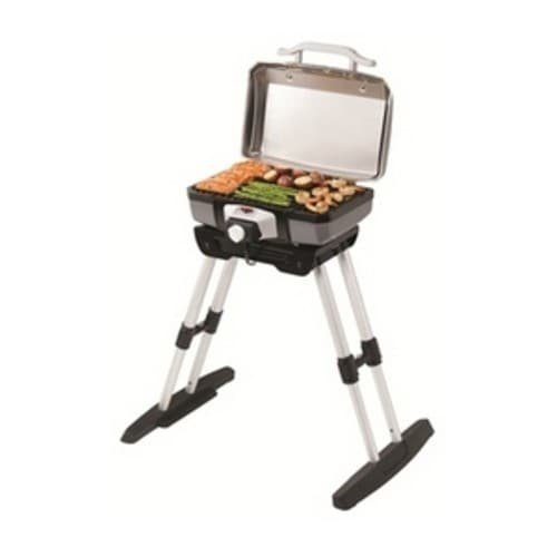 Cuisinart - Outdoor Electric Grill with VersaStand - Gray