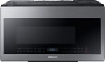 Samsung - 2.1 Cu. Ft. Over-the-Range Microwave with Sensor Cook - Stainless steel - Front_Standard