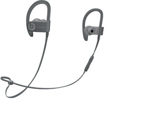 Beats - Powerbeats3 Wireless Earphones - Neighborhood Collection - Asphalt Gray-Angle_Standard 