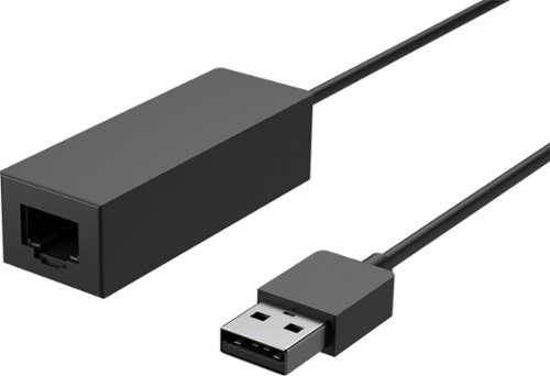 Image of Microsoft - Surface USB Network Adapter - Black