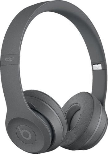 Beats - Solo3 Wireless Headphones - Neighborhood Collection - Asphalt Gray-Angle_Standard 