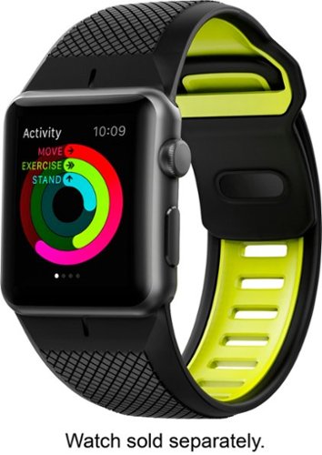  Nomad - Sport Watch Strap for Apple Watch™ 42mm - Volt green on black