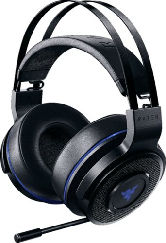  Razer - Thresher Ultimate Wireless Dolby Headphone 7.1 Gaming Headset for PS4 - Black