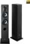 Sony - Core Series Dual 5" 3-Way Floorstanding Speaker (Each) - Black-Front_Standard 