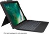Logitech - Slim Combo Keyboard Folio Case for Apple® 10.5" iPad® Pro and iPad® Air - Black-Front_Standard