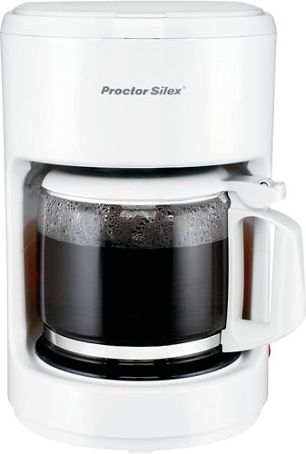  Proctor Silex - 10-Cup Coffeemaker - White