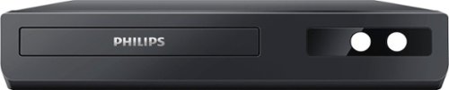  Philips - DVD Player with HD Upconversion - Black