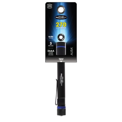 Police Security Aura - Black INTERNATIONAL SHIPPING