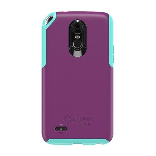 OtterBox - Achiever Case for LG Stylo 3 - Cool plum-Front_Standard 