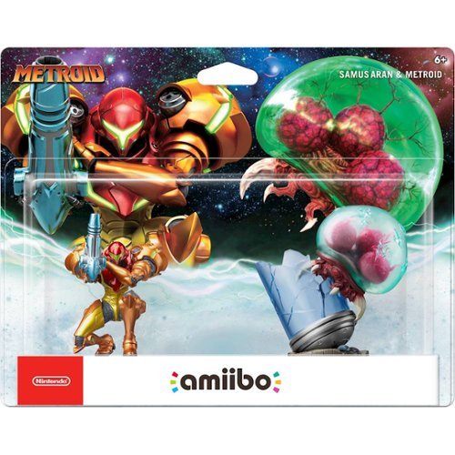  Nintendo - amiibo Figure 2-Pack (Samus Aran &amp; Metroid)