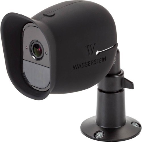 Wasserstein Adjustable Indoor/Outdoor Wall Mount for Most Arlo Security Cameras (2-Pack) - Black GLOBAL SHIPPING