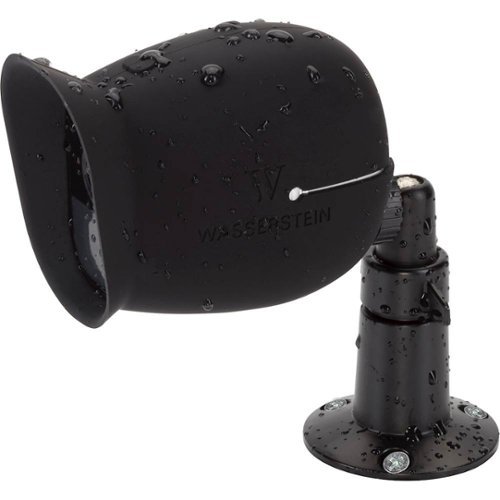 Wasserstein Adjustable Indoor/Outdoor Wall Mount for Most Arlo Security Cameras (2-Pack) - Black WHERE TO BUY