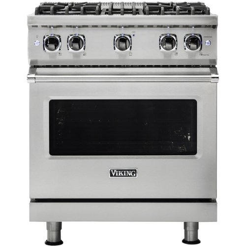 Viking - Professional 5 Series 4.0 Cu. Ft. Freestanding Gas Convection Range - Stainless steel