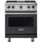 Viking - 4.0 Cu. Ft. Freestanding Gas Convection Range - Graphite Gray-Front_Standard