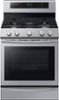 Samsung - 5.8 Cu. Ft. Freestanding Gas Convection Range-Front_Standard