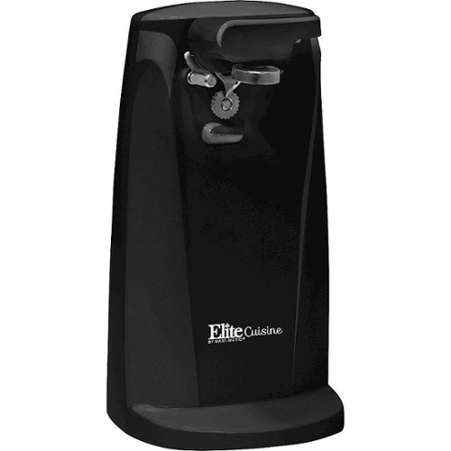  Elite Cuisine - Extra Tall Deluxe Can Opener - Black