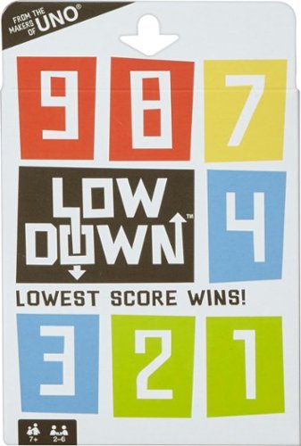  Mattel - Lowdown Card Game - Multiple