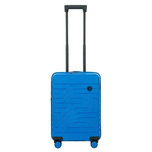Front. Bric's - Bric's B|Y Ulisse 21" Expandable Spinner, Electric Blue - Electric Blue.