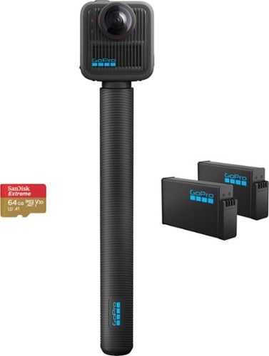 GoPro MAX2 Action Camera Accessory Bundle Black CHDFZ-311-TH