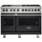 Viking - Self-Cleaning Freestanding Double Oven Dual Fuel Convection Range - Graphite Gray-Front_Standard