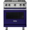 Viking - Professional 5 Series 4.0 Cu. Ft. Freestanding Gas Convection Range - Cobalt Blue-Front_Standard