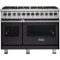 Viking - Self-Cleaning Freestanding Double Oven Dual Fuel Convection Range - Graphite Gray-Front_Standard