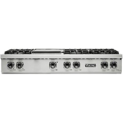 Viking - Professional 5 Series 47.9" Gas Cooktop - Stainless steel