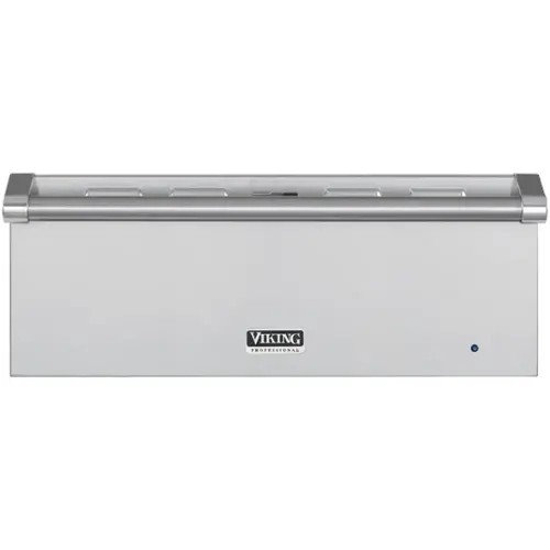 Front. Viking - Professional 5 Series 26" Warming Drawer - Stainless Steel.