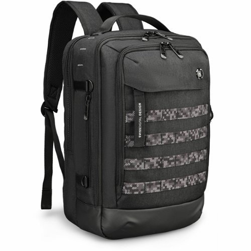 Swissdigital Design BERG L TSA-Friendly Backpack With USB Charging Port  RFID Protection and Fits Up to 16″ Laptop - Black HOW TO BUY