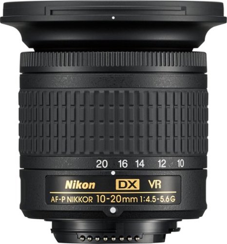 Nikon AF-P DX NIKKOR 10-20mm f/4.5-5.6G VR Wide-Angle Zoom Lens for APS-C F-mount cameras - Black WORLDWIDE DELIVERY