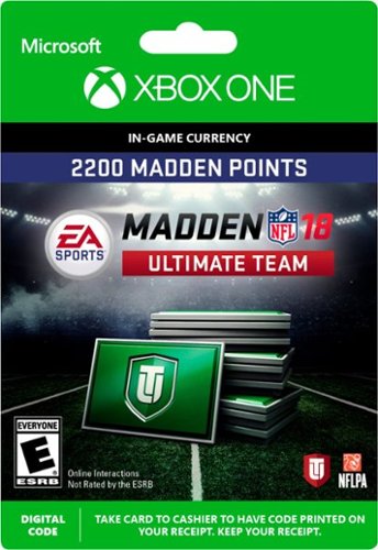 Madden NFL 18 Ultimate Team 2200 Points - Xbox [Digital]