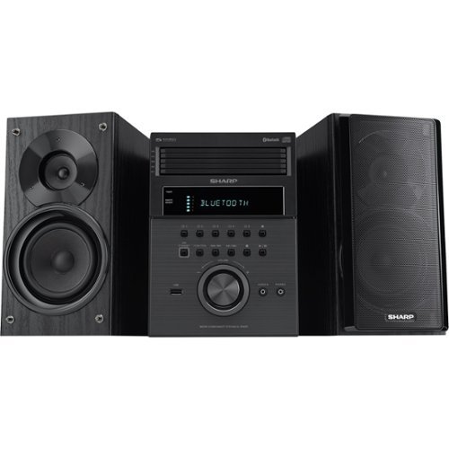 Image of Sharp - 5-Disc Micro System - Black