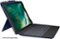 Logitech - Slim Combo Keyboard Folio Case for Apple® 10.5-Inch iPad® Pro - Blue-Front_Standard