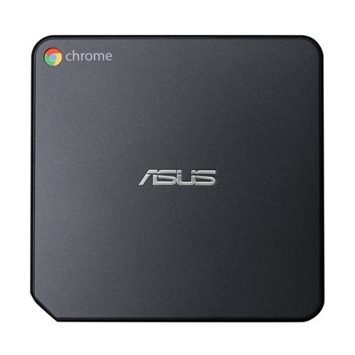  ASUS - CN62 Chromebox - Intel Celeron - 2GB Memory - 16GB Solid State Drive - Gun gray