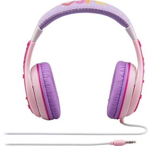  KIDdesigns - Shopkins Wired Over-the-Ear Headphones - Purple/Pink