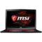MSI - 17.3" Laptop - Intel Core i7 - 16GB Memory - NVIDIA GeForce GTX 1050 - 1TB Hard Drive + 256GB Solid State Drive - Black-Front_Standard