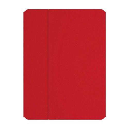 Incipio - Faraday™ Folio Case for Apple® 12.9" iPad® Pro - Bright red-Front_Standard 