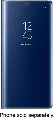 S View Folio Case for Samsung Galaxy Note8 - Deep Sea Blue-Front_Standard 